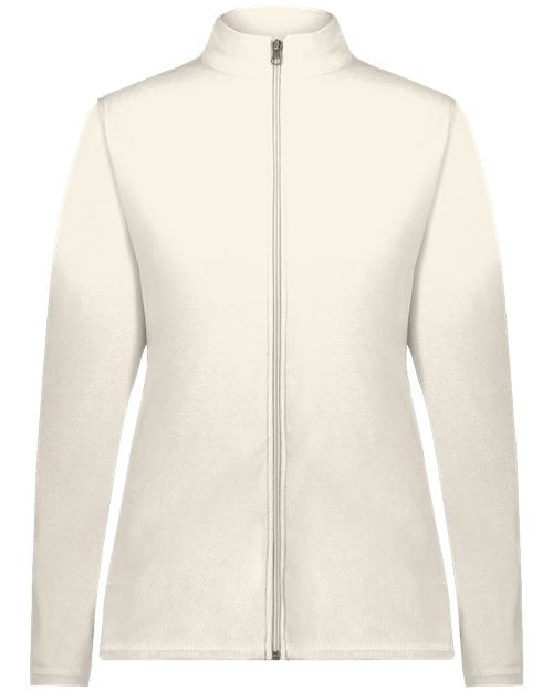 Women's Eco Revive™ Micro-Lite Fleece Full-Zip Jacket - Athletic Grey Front