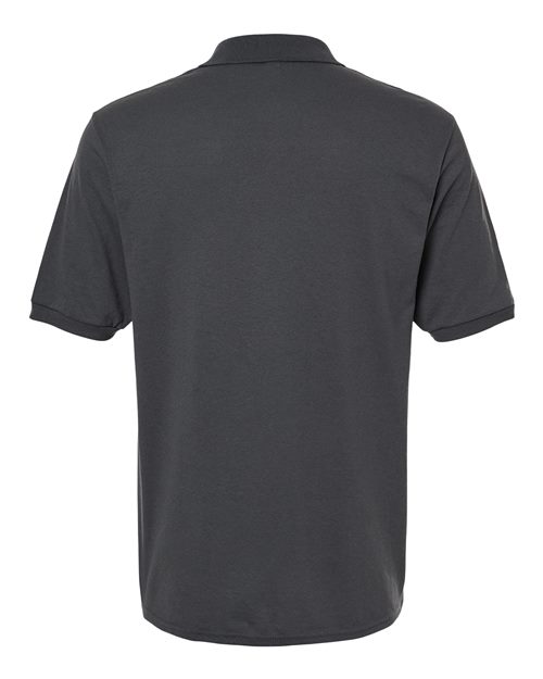 Men's Dri-Power® Polo - Charcoal Grey Back