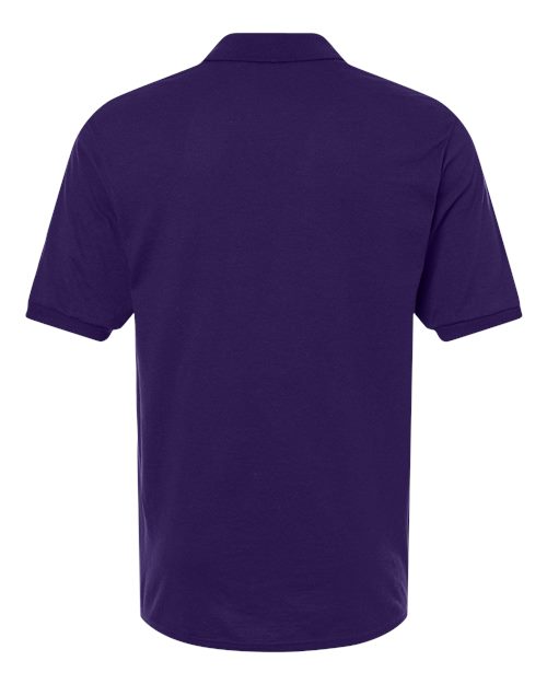 Men's Dri-Power® Polo - Deep Purple Back