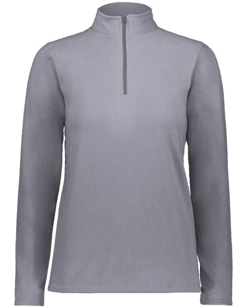 Women's Eco Revive™ Micro-Lite Fleece Quarter-Zip Pullover - Black Front