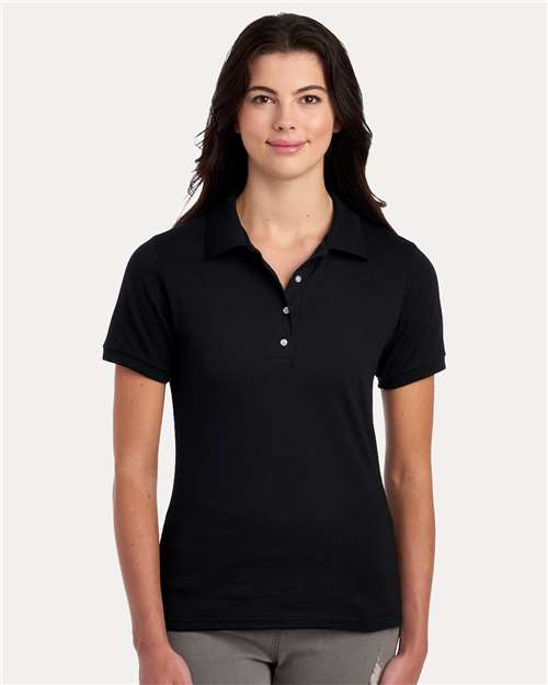JERZEES Women's Dri-Power® Polo - Model Front
