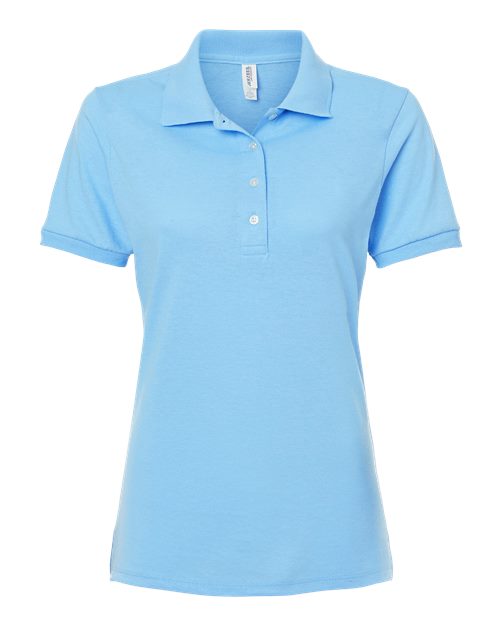 Women's Dri-Power® Polo - Light Blue Front