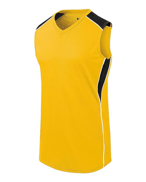 Girls' Dynamite Jersey - Athletic Gold/ Black/ White Front