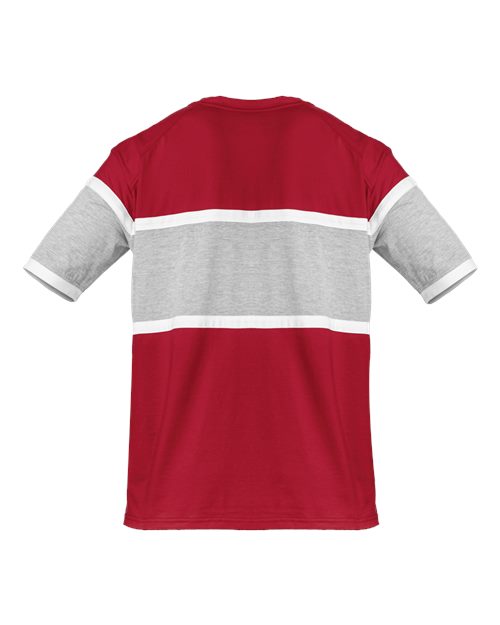Unisex United T-Shirt - Red/ Oxford/ White Back