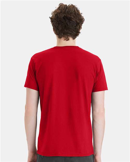 Unisex Perfect-T DTG T-Shirt - Athletic Red Back