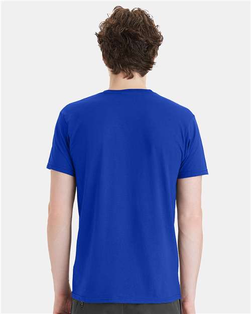 Unisex Perfect-T DTG T-Shirt - Deep Royal Back