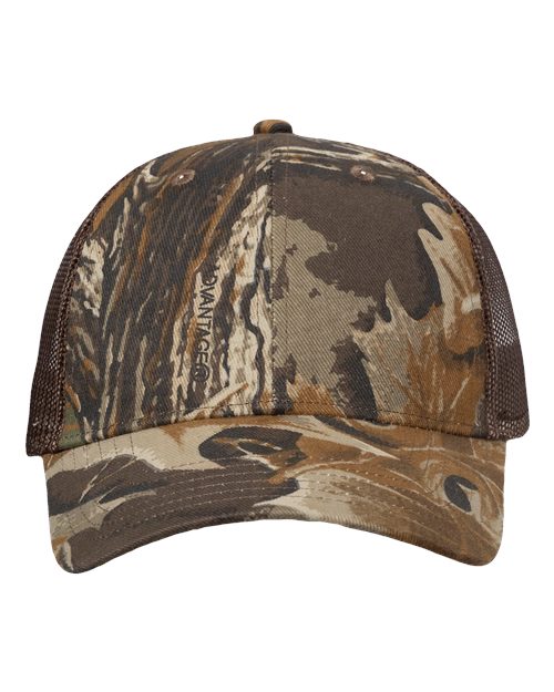 Licensed Camo Mesh Cap - Advantage Classic/ Brown Mesh Front