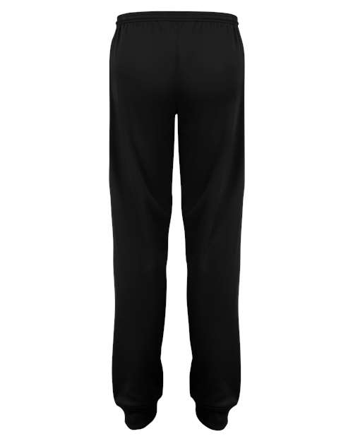 Youth Performance Fleece Joggers - Black Back
