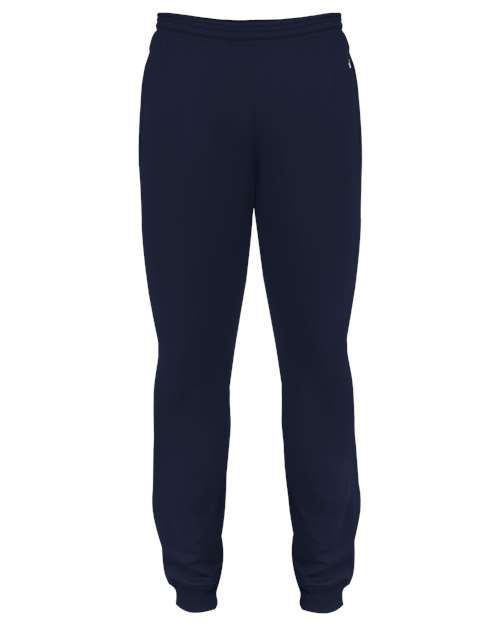Youth Performance Fleece Joggers - Navy Front