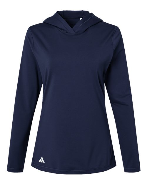 Women's Performance Hooded Pullover - Collegiate Navy Front