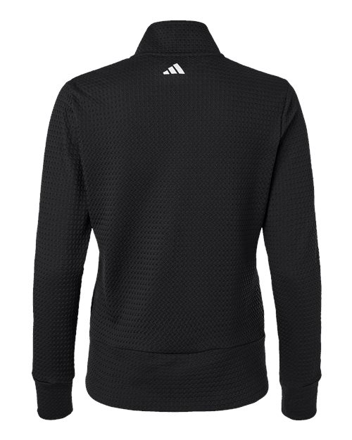 Women's Ultimate365 Textured Full-Zip Jacket - Black Back