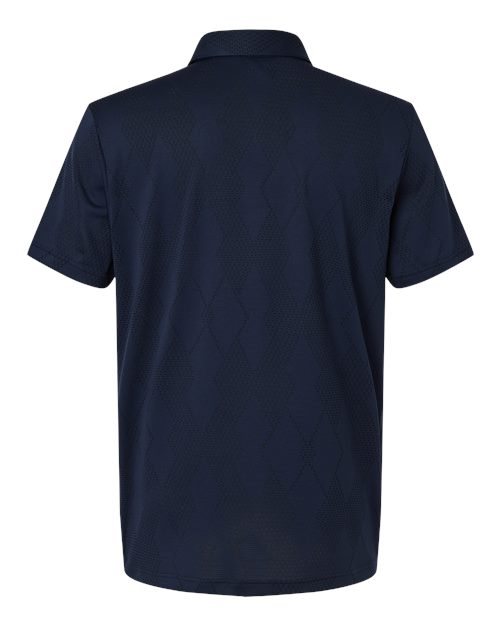 Men's Ultimate365 Textured Polo - Collegiate Navy Back