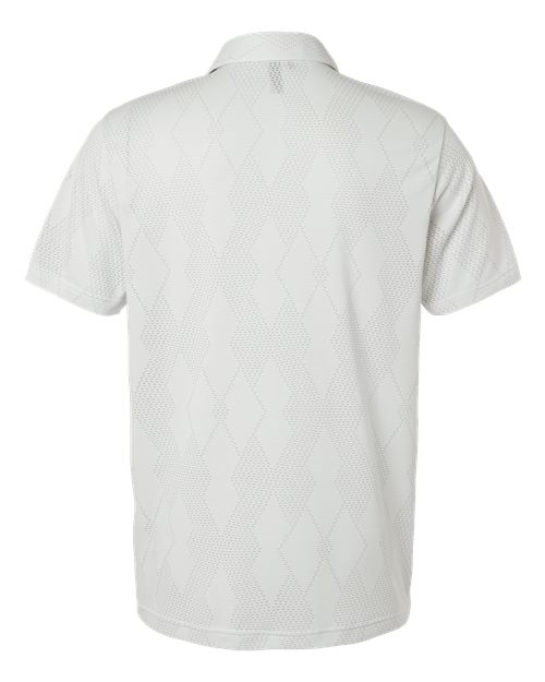 Men's Ultimate365 Textured Polo - White Back