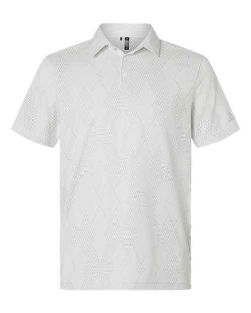 Men's Ultimate365 Textured Polo - White Front