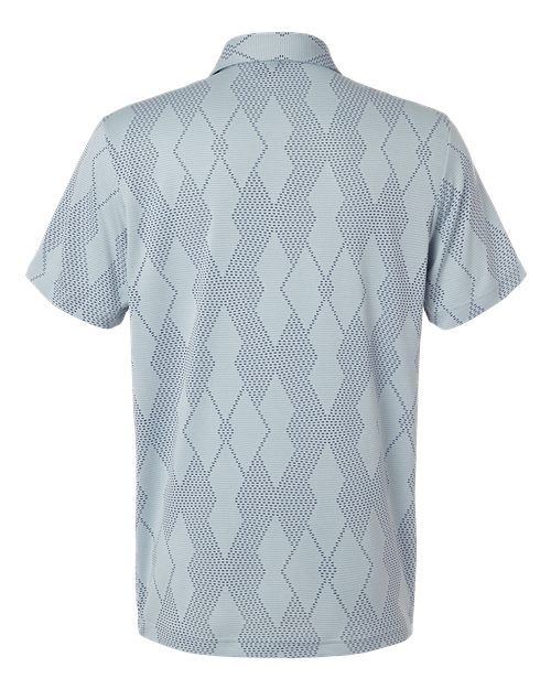 Men's Ultimate365 Textured Polo - Wonder Blue Back