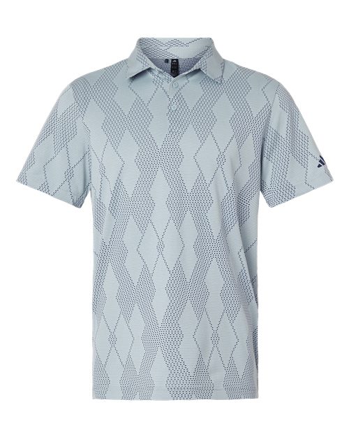 Men's Ultimate365 Textured Polo - Wonder Blue Front