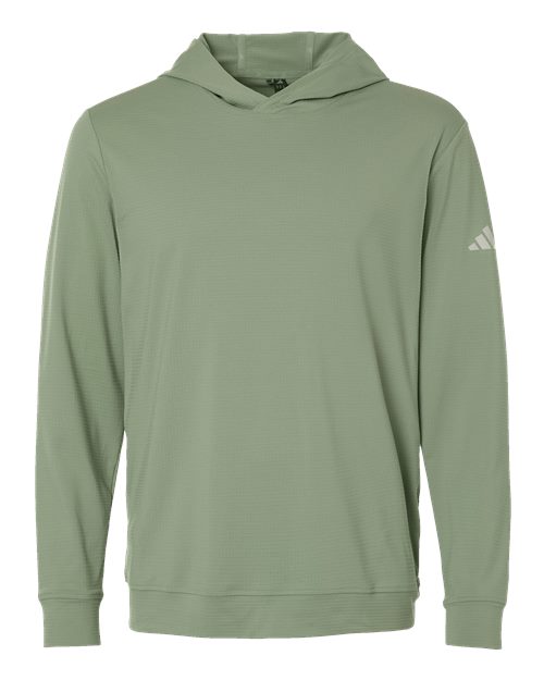 Men's Ultimate365 Elevated Hoodie - Silver Green Front