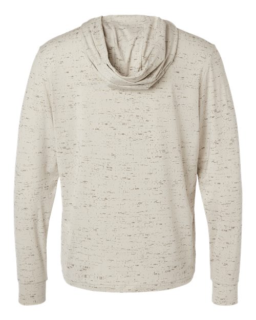Men's Performance Hooded Long Sleeve T-Shirt - Alumina Back