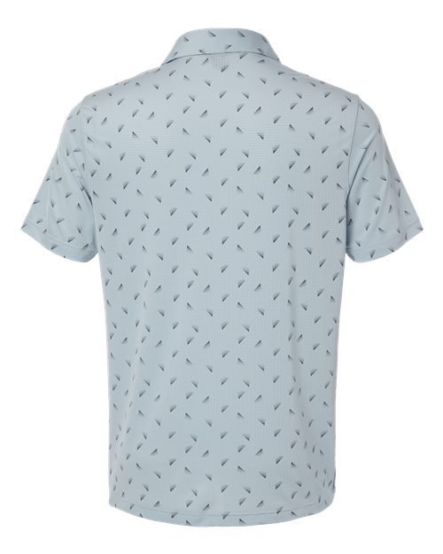 Men's Ultimate365 Mesh Print Polo - Wonder Blue/ Collegiate Navy Back