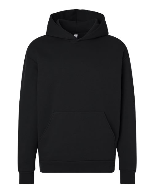 Unisex Boulevard Heavyweight Hooded Sweatshirt - Black Front