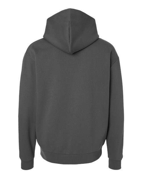 Unisex Boulevard Heavyweight Hooded Sweatshirt - Pigment Black Back