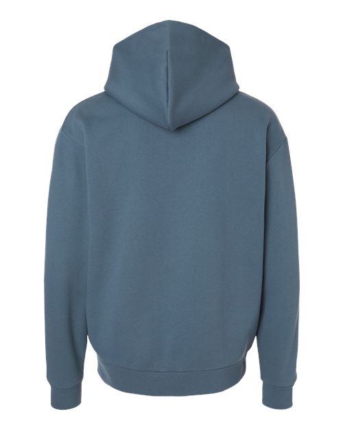 Unisex Boulevard Heavyweight Hooded Sweatshirt - Storm Blue Back