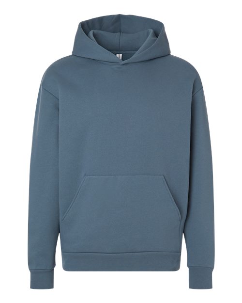 Unisex Boulevard Heavyweight Hooded Sweatshirt - Storm Blue Front