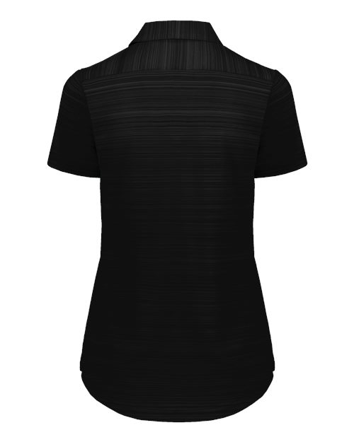 Women's Pursuit Polo - Black Back