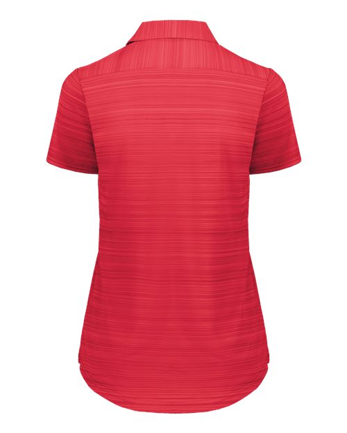 Women's Pursuit Polo - Scarlet Back