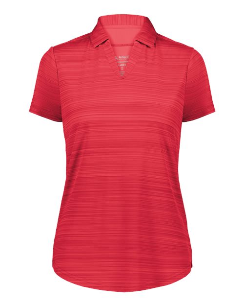 Women's Pursuit Polo - Scarlet Front