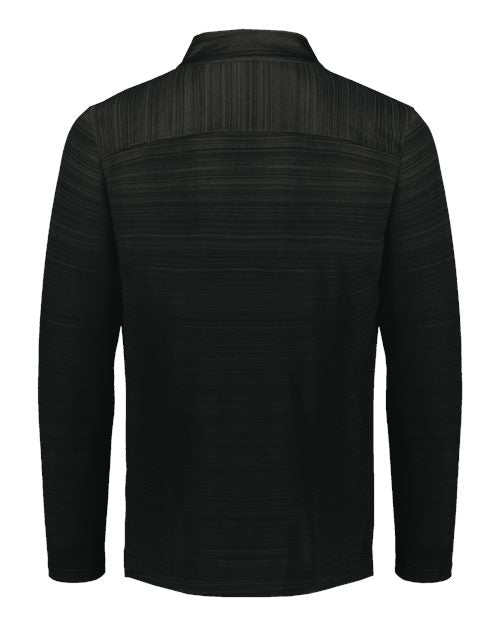 Unisex Pursuit Quarter-Zip Pullover - Black Back