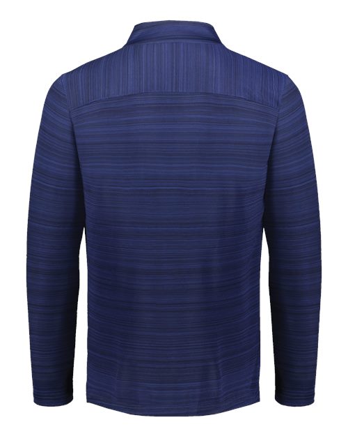 Unisex Pursuit Quarter-Zip Pullover - Navy Back
