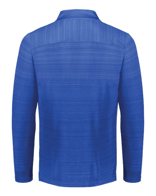 Unisex Pursuit Quarter-Zip Pullover - Royal Back