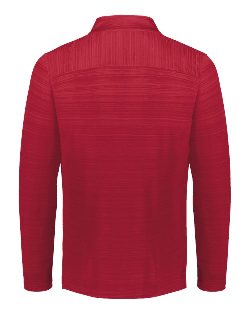 Unisex Pursuit Quarter-Zip Pullover - Scarlet Back