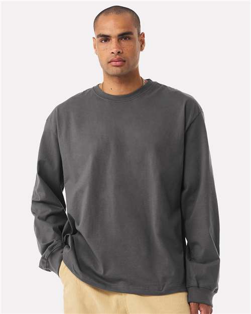 BELLA + CANVAS Unisex 7.5 oz Heavyweight Long Sleeve Tee - Model Front