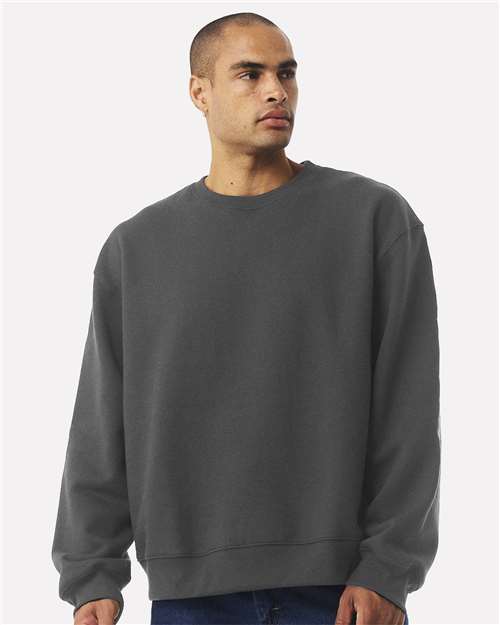 BELLA + CANVAS Unisex 10 oz. Heavyweight Crewneck Sweatshirt - Model Front