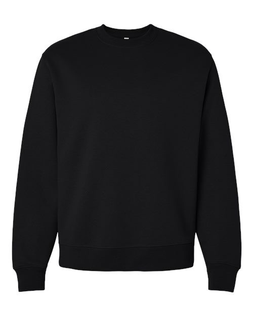 Unisex 10 oz. Heavyweight Crewneck Sweatshirt - Black Front