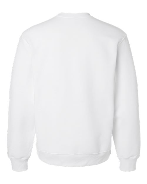 Unisex 10 oz. Heavyweight Crewneck Sweatshirt - White Back