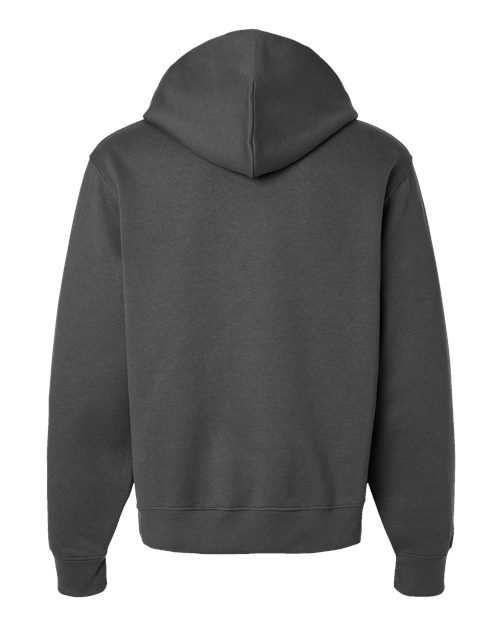 Unisex 10 oz. Heavyweight Hoodie Sweatshirt - Asphalt Back