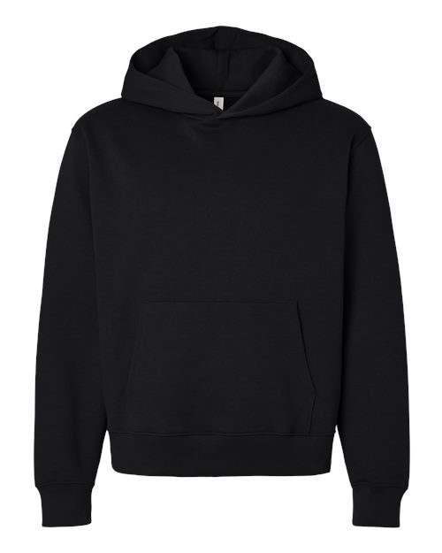Unisex 10 oz. Heavyweight Hoodie Sweatshirt - Black Front