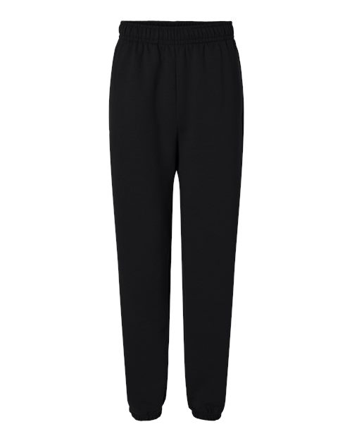 Unisex 10 oz. Heavyweight Sweatpants - Black Front