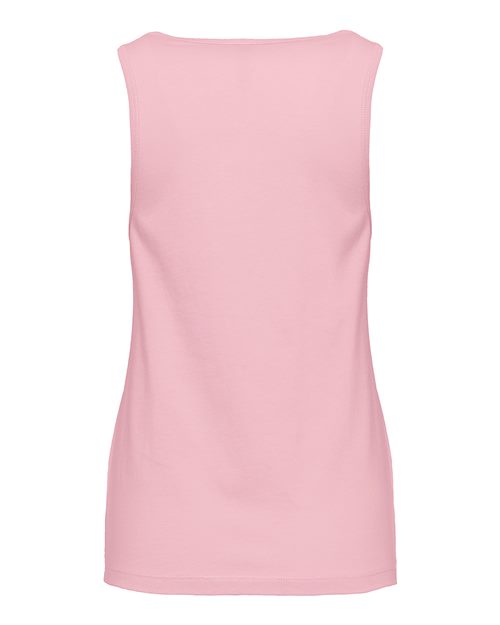 Women's Cotton Tank - Light Pink Back