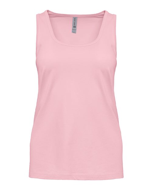 Women's Cotton Tank - Light Pink Front