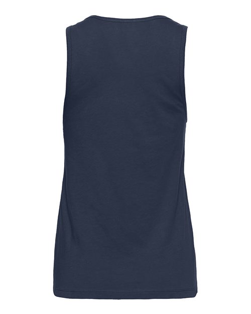 Women's Cotton Tank - Midnight Navy Back