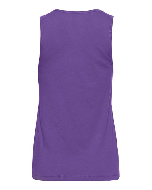 Women's Cotton Tank - Purple Rush Back