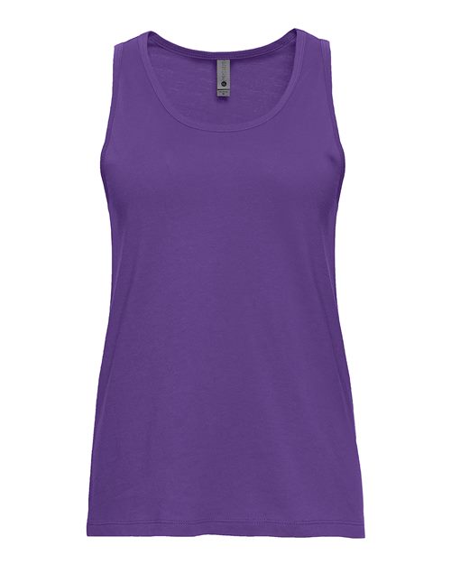 Women's Cotton Tank - Purple Rush Front