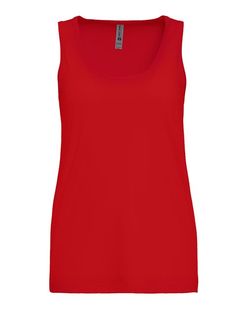 Women's Cotton Tank - Red Front