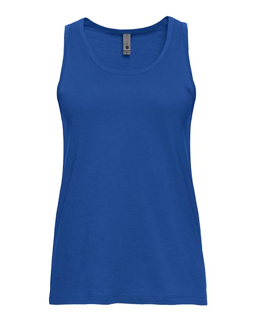 Women's Cotton Tank - Royal Front