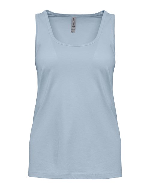 Women's Cotton Tank - Stonewash Denim Front