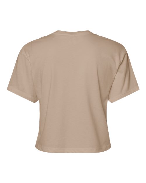 Women's Ideal Crop Top - Tan Back